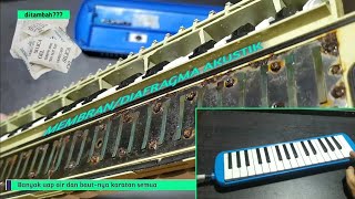 Gdanangmemperbaiki Pianika Yang Rusak Tidak Bunyi  Cara Merawat Pianika 