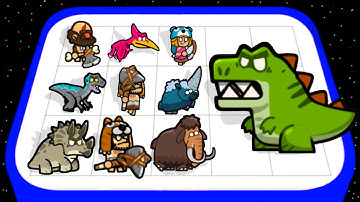 DINO CATCH MERGE MASTER| Dino Evolution Merge Battle Walkthrough Max Level Gameplay