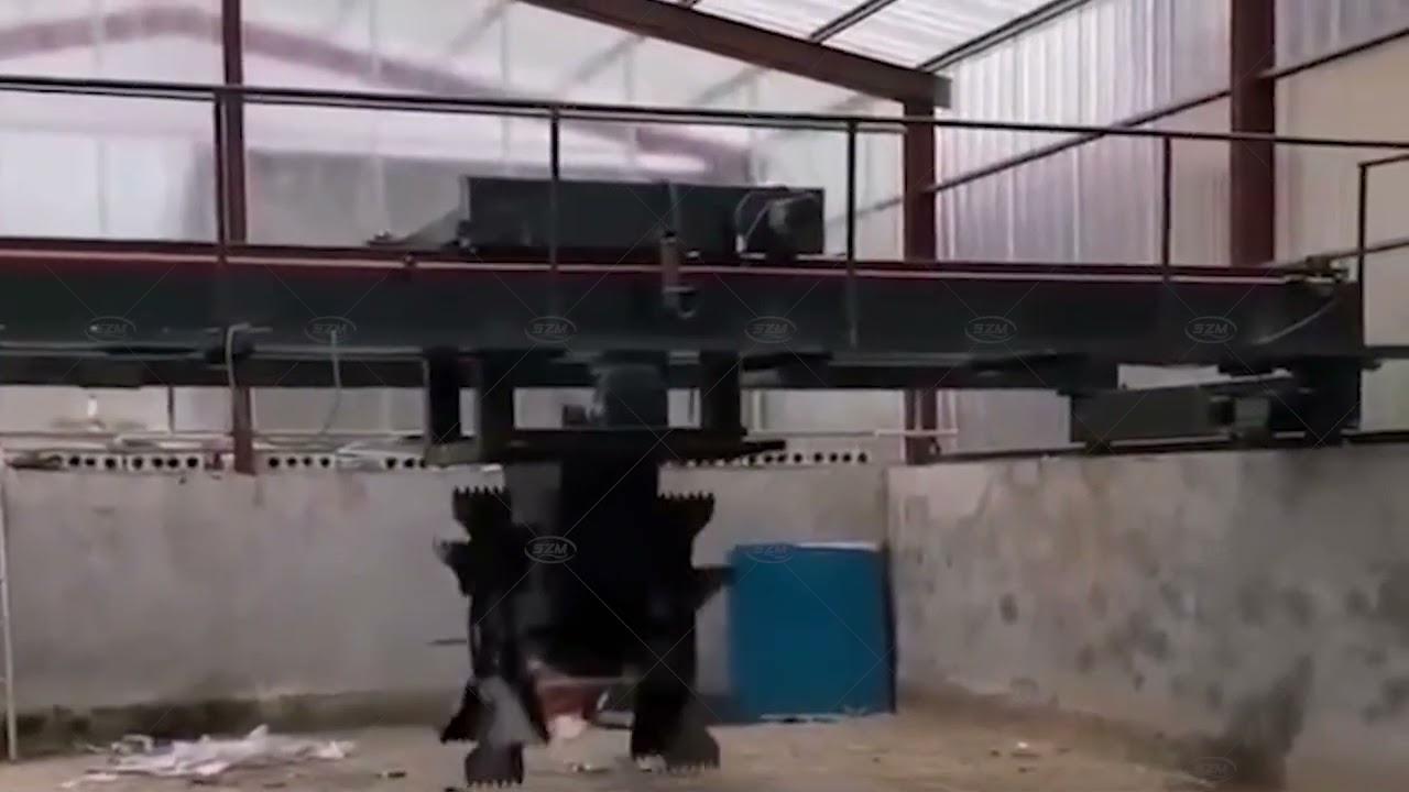Compost Turning Equipment-Disc Turning Machine