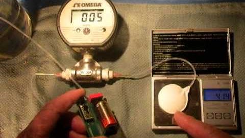Bartels micropump demonstration - inflation of silicone bladder