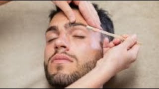 Male Eyebrow Shaping Tutorial | Esthetician Techniques for Grooming