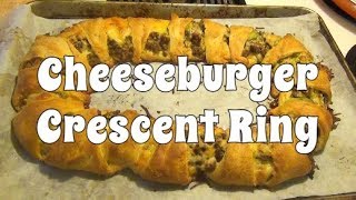 Cheeseburger Crescent Ring || Cook with Me