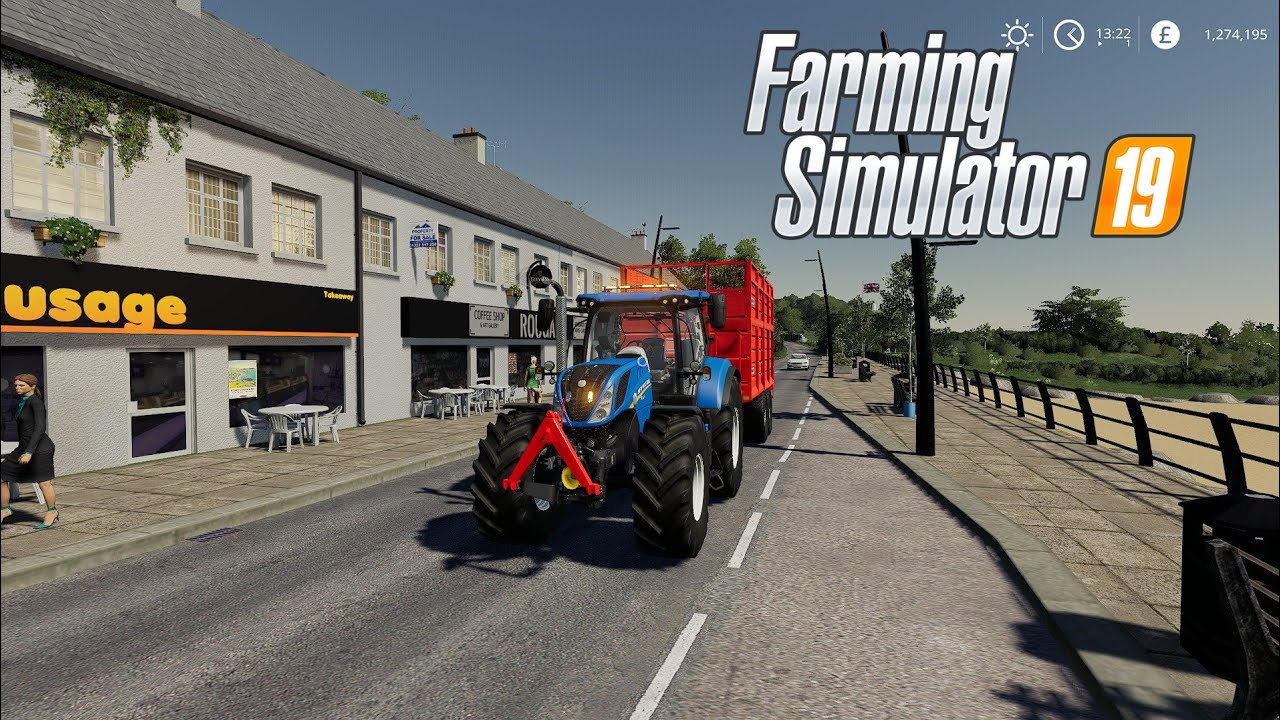 Mowing with the BigM on The Northern Coast by Greenbale - Fs19 Cinematic Series #4