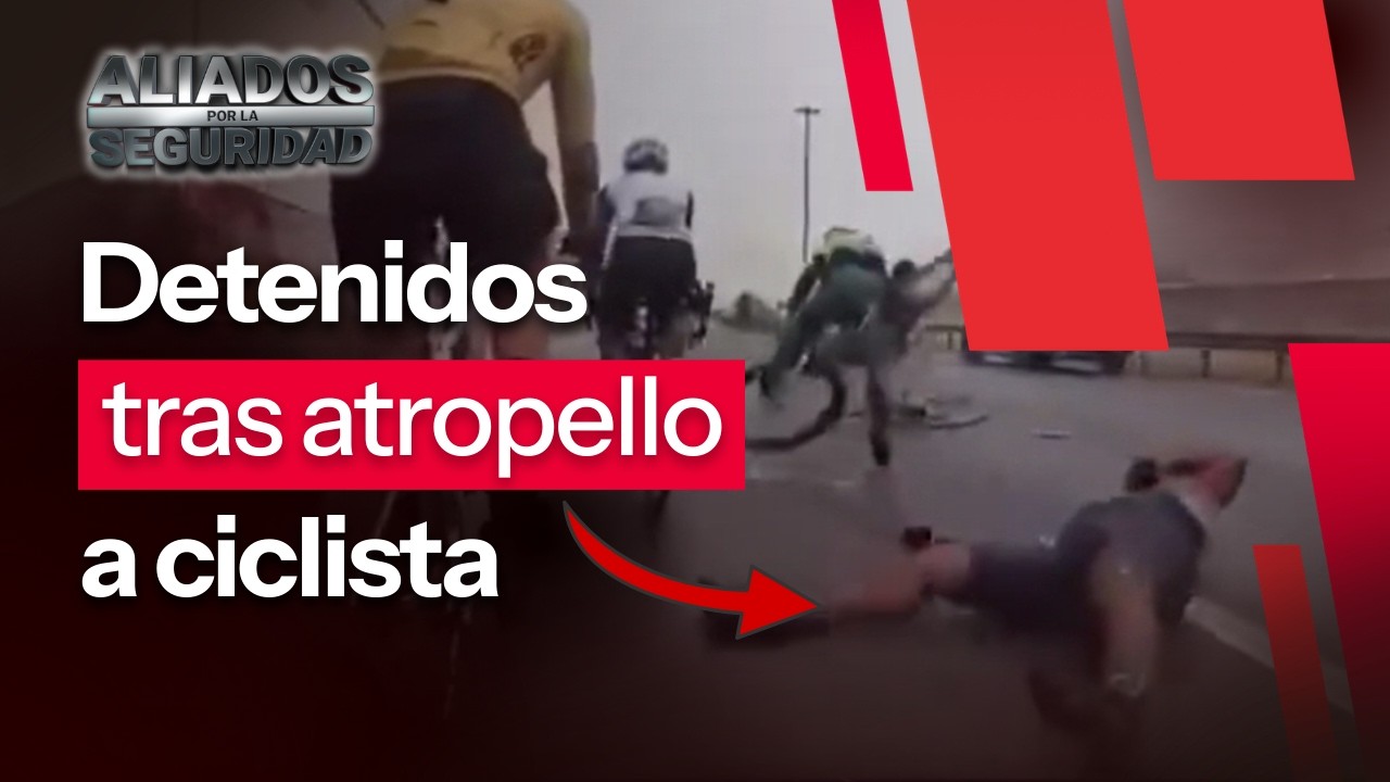 Detienen a pareja tras atropellar a ciclista y fugar | 