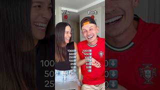 GUESS THE NUMBER CHALLENGE 🤭 #couple #shorts