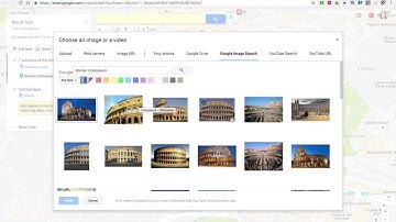 Google My Maps: Markers with Multimedia and Layers