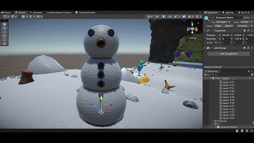 PBR materials examples on Unity 3D scene