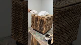 Beginner Friendly Guide on How to Stain A Wicker Basket