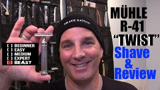 Mühle R-41 "TWIST" Safety Razor Review and Shave