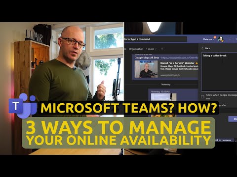 3 ways to manage your online availability in Microsoft Teams