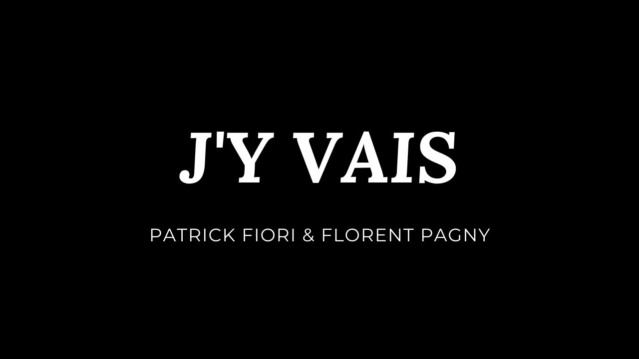 J'y vais Patrick Fiori & Florent Pagny (Saxophone Alto) YouTube