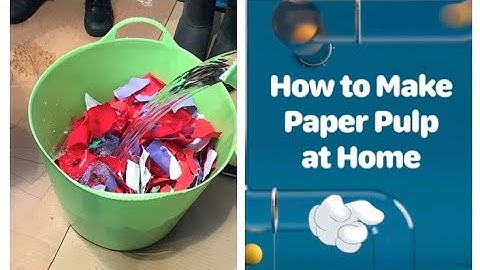 How to Make Paper Pulp @with_estheradesigbin