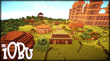 FIRST KINGDOM CASTLE VILLAGE! (Part 1) - Minecraft Timelapse - Let