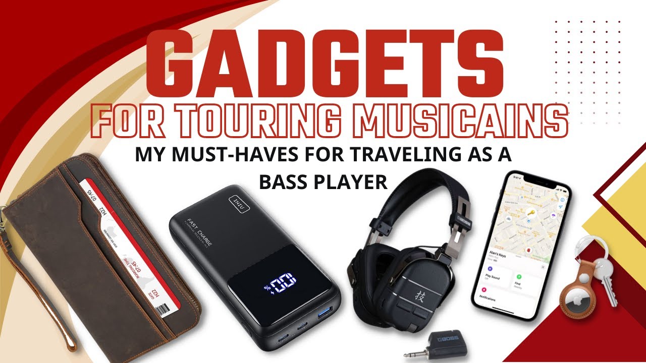 Gadgets and CarryOns For Touring Musicians YouTube