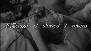 不问ciaga (不问别离) - slowed/ reverb