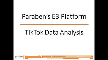 E3 Forensic Platform Processing TikTok Data
