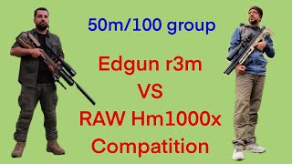 Edgun r3m vs Raw hm1000x competition