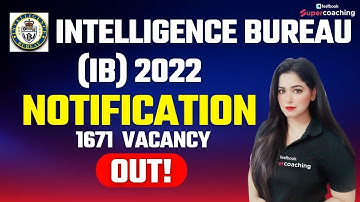 IB Recruitment 2022 | 1671 Posts | IB Security Assistant/MTS Vacancy Eligibility Salary Full Details