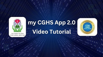 myCGHS App 2.0 Video Tutorial