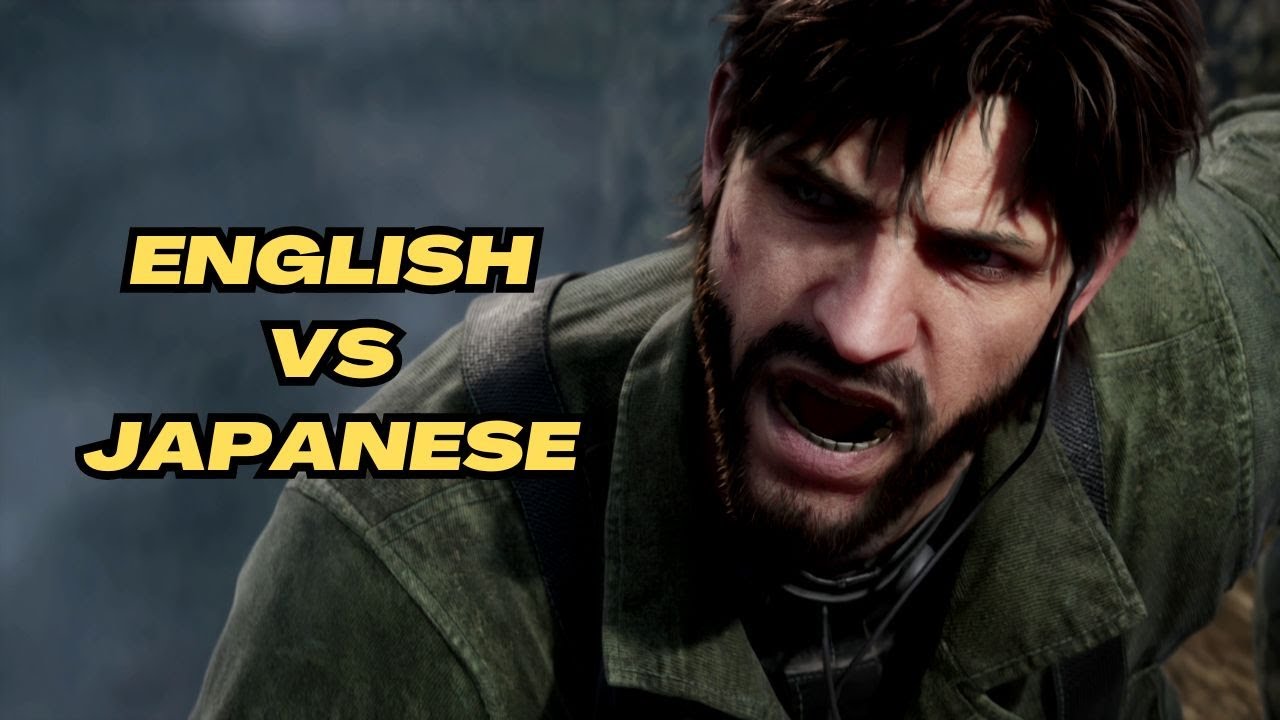 MGS Delta: Английская и японская озвучка
