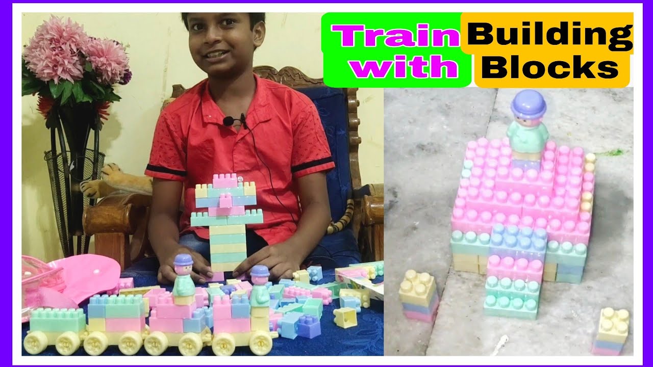 Unboxing & Review of Building Blocks || How to make Train/Car/Helicopter/Container Truck/Lorry/Gun.