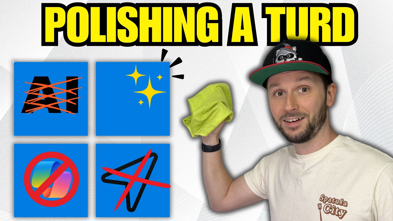 How I Make Windows 11 ACTUALLY Usable (Debloat + Remove AI)