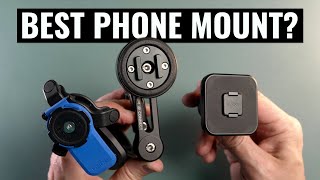 Best motorcycle phone mount? Comparison of SP Connect | Quadlock | Peak Design