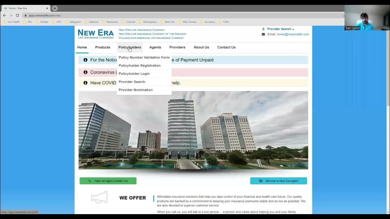 Policyholder Portal Login YouTube
