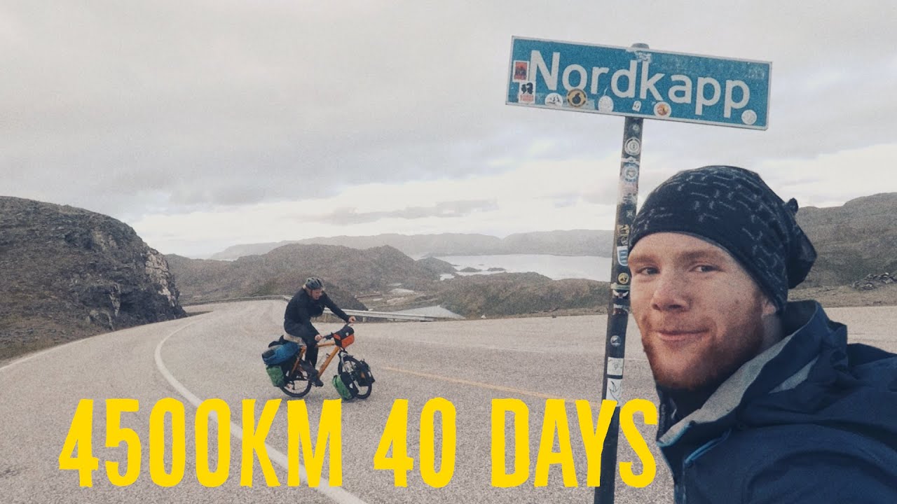 We cycled 4500km (To the most northern point of Europe)!!