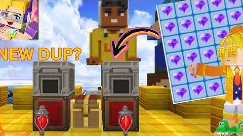 new duplicate glitch skyblock Blockman go| all time work