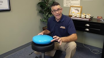 Spinal hygiene wobble cushion