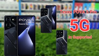 Tecno POVA 5 Pro 5G Unboxing & First Impression ⚡️| 68W Charger #tecno #unboxing