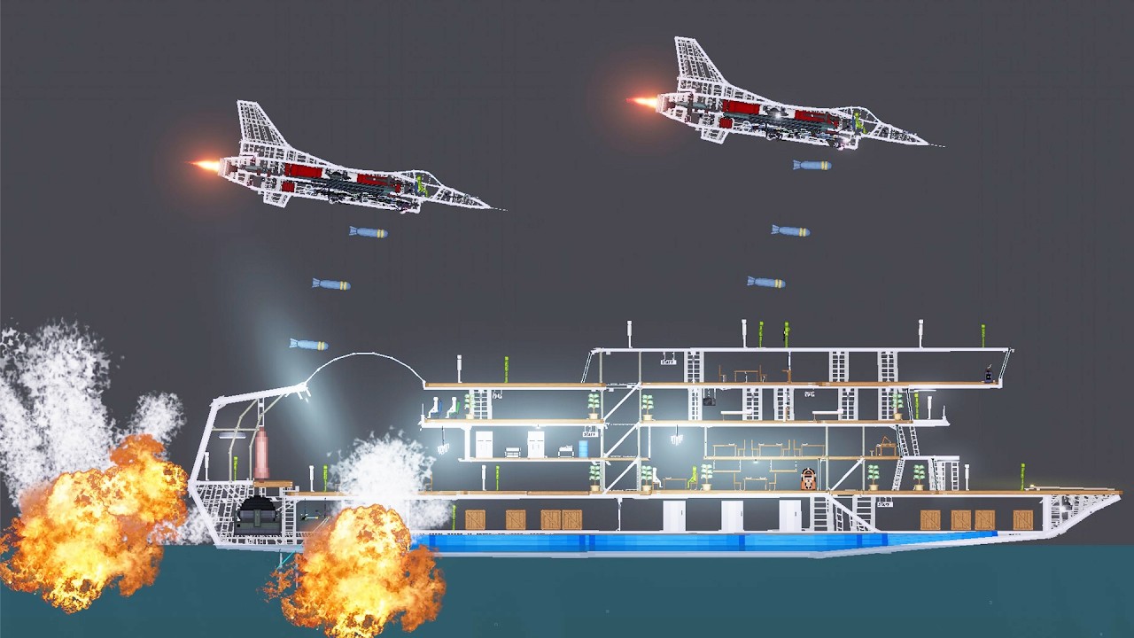 Melons Fight Against The People In People Playground