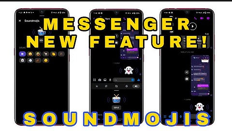 SOUNDMOJIS - MESSENGER NEW FEATURE | August 2021! | Nialla TV
