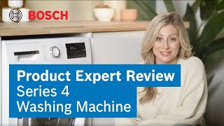 Unlock Your Series 4 Washing Machine's True Power | Expert Review | Bosch Home UK/Ireland