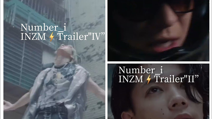 Number_i/INZM⚡Trailer movie📽I～Ⅳ出揃いました～本当にカッコイイありがとうございます#神宮寺勇太 #平野紫耀 #岸優太 @Number_i_official より