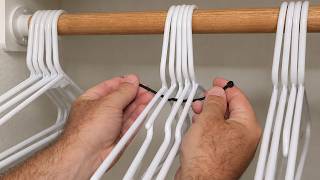 Details Tie 4 Hangers Together For This Genius Closet Idea Update