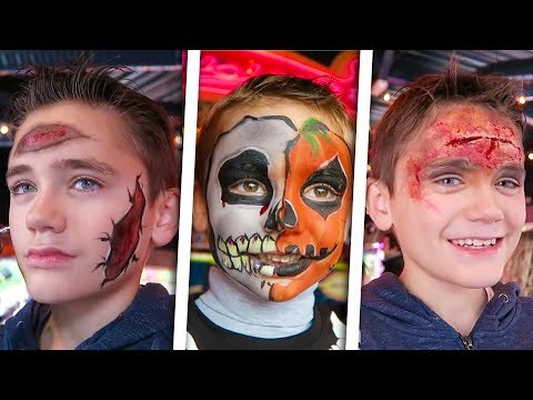 TOUS NOS MAQUILLAGES D&rsquo;HALLOWEEN - Blessure, Joker, Squelette Calavera... - Compilation Swan et Néo