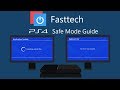 PS4 Safe Mode Guide (Fix Restore Error, Update Error, Factory Settings, Initialize PS4)