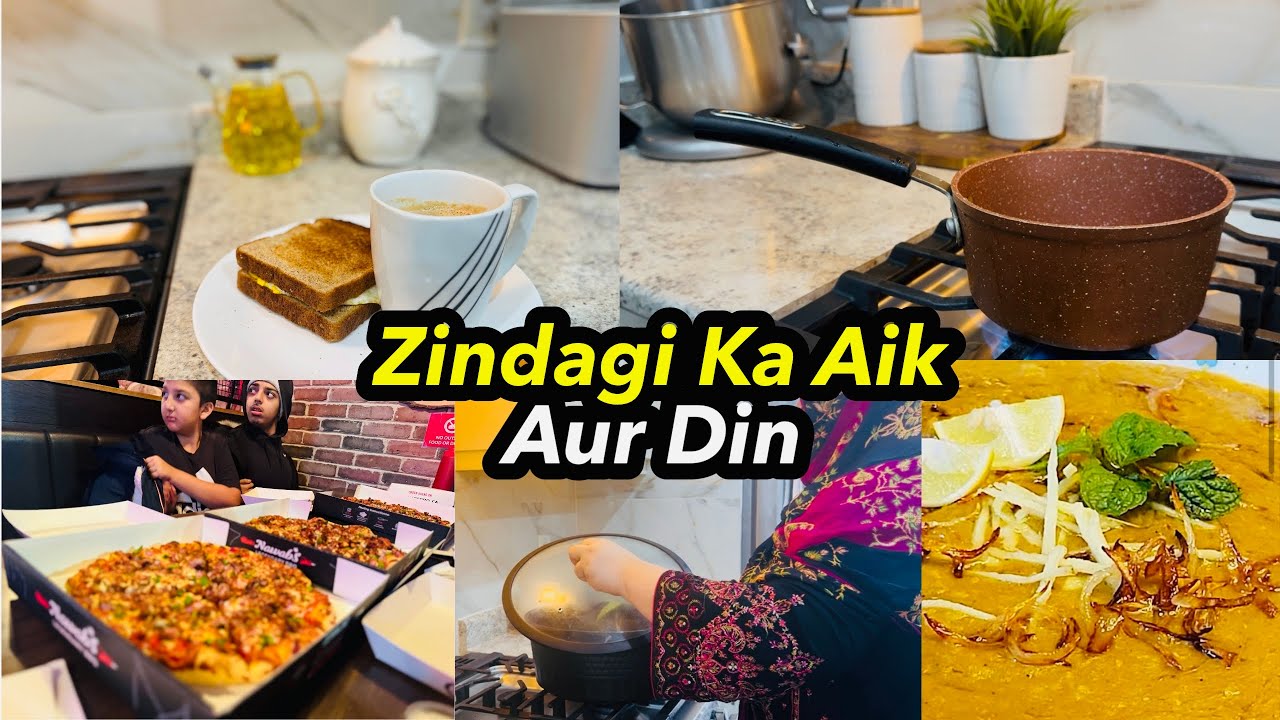 A Day In My Life | Easy And Quick Haleem Recipe ❤️Going Ridgeway Plaza For Family Dinner 🥘 