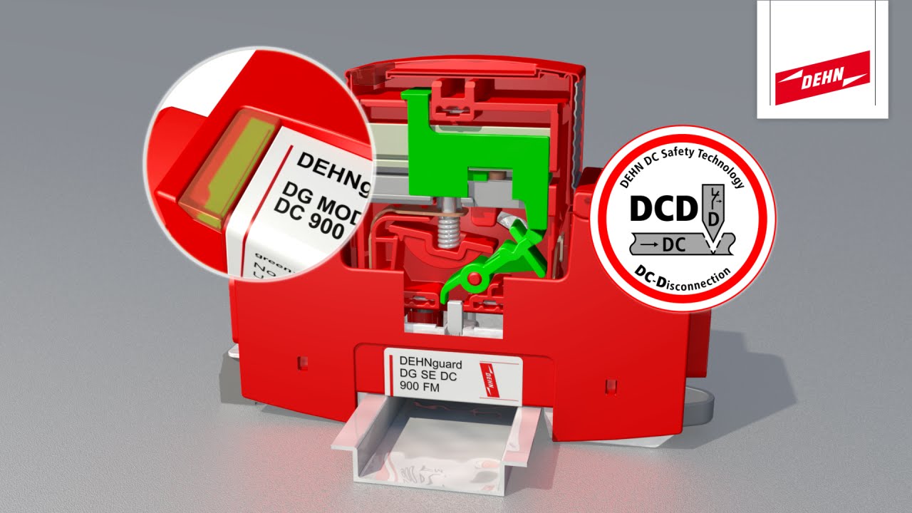 DEHNguard® SE DC: ogranicznik przepięć typu 2 do instalacji prądu stałego