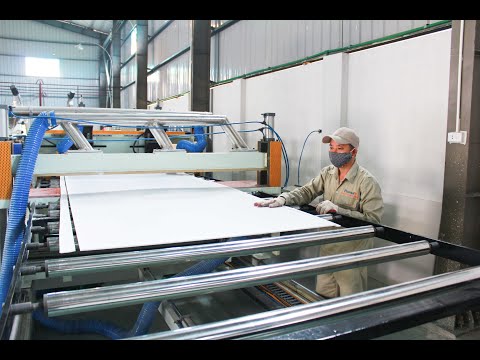 Video QUY TRÌNH SẢN XUẤT VÁN NHỰA PICOMAT - Chương trình... - youtube