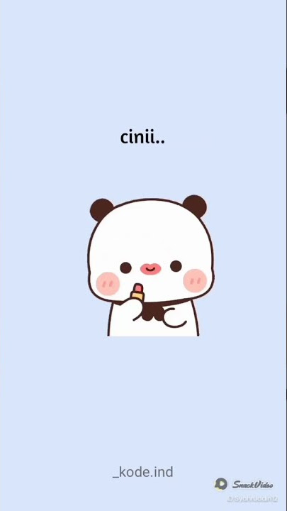 Drama stiker pentol😍