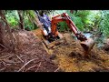 Making ATV / walking trails with a Yanmar mini Excavator