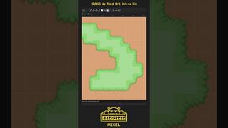 Tileset de Grama em Pixel Art (auto tiling GameMaker)