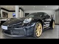 Porsche 911 Carrera 4S PDK (450 л.с.) 2021 Jet Black Metallic / Truffle brown