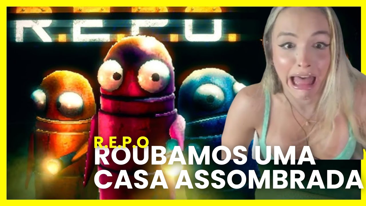 TODO MUNDO MORREU ☠️⚰️| R.E.P.O - Parte 1 - LuCroft ft. Nicky Mitrava & Jojo Gamequeen