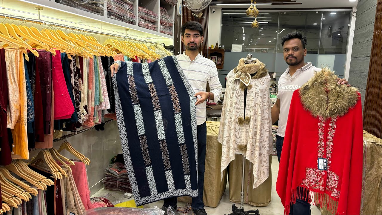 Shawl, Stole Wholesale Market Ludhiana ||  Manufacturer of Shawl, Stole || Hemant Shawls