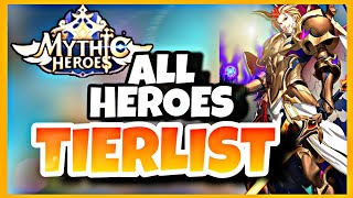 TIERLIST MYTHIC HEROES November 2021 | Mythic Heroes