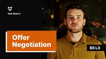 Job Offer Negotiation - Tech Sales U [Section 5 - Lesson 3]